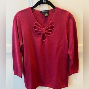 Etcetera cotton blend sweater size Medium